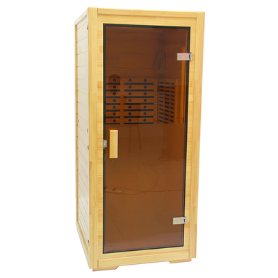 হেমলক ফার ইনফ্রারেড সনা রুম 240V 1.5kw আউটডোর হাফ বডি সনা