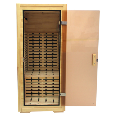 হেমলক ফার ইনফ্রারেড সনা রুম 240V 1.5kw আউটডোর হাফ বডি সনা